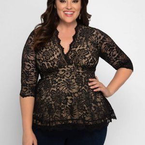 Kiyonna Lace Top